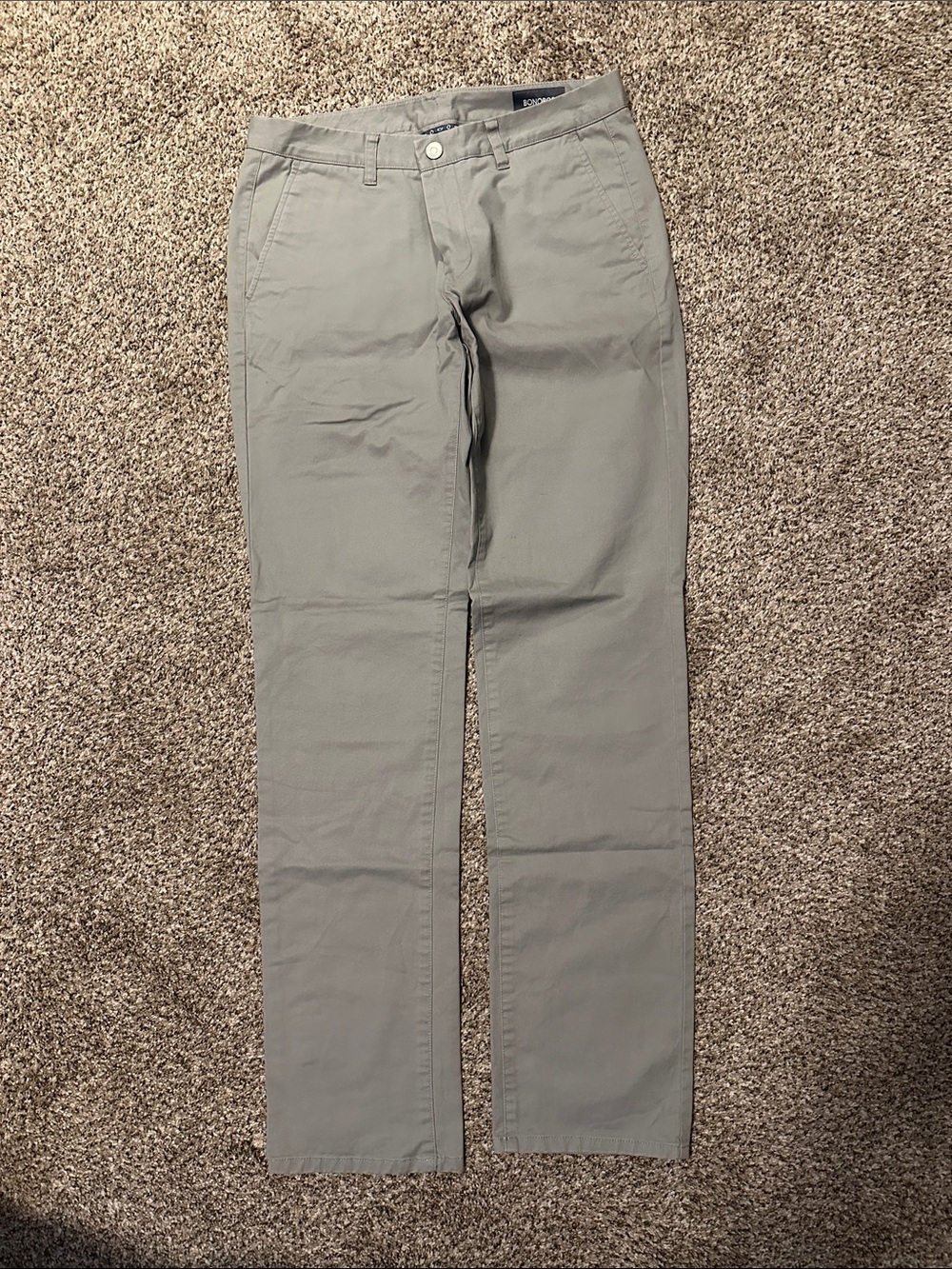Bonobos Men's Gray Chino Pants32/34